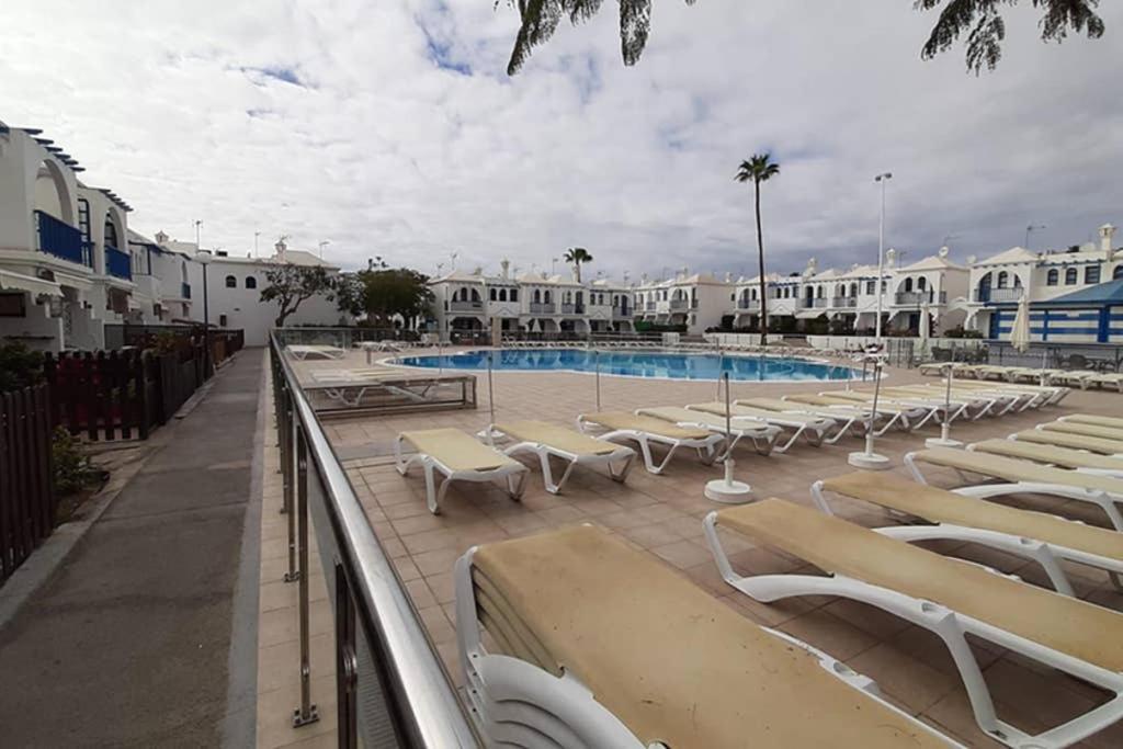 Bungalow Maspalomas Tranquilo Luminoso Y Apto Para El Teletrabajo Exterior photo